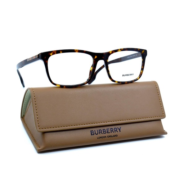BURBERRY ELM BE2334 3002 HAVANA AUTHENTIC MEN'S EYEGLASSES - Picture 5 of 12